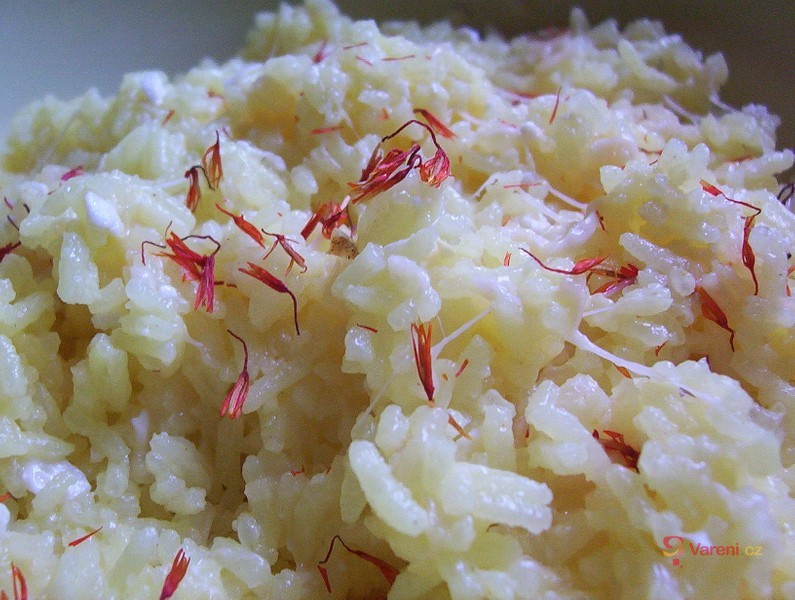Kari rýže se šafránem
