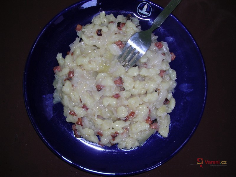 Halušky se slaninou - fotografie 3