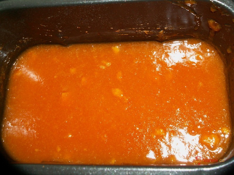 Meruňková marmeláda s angreštem - fotografie 4