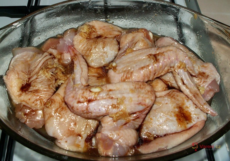 Kuřecí křídla na medu - fotografie 4