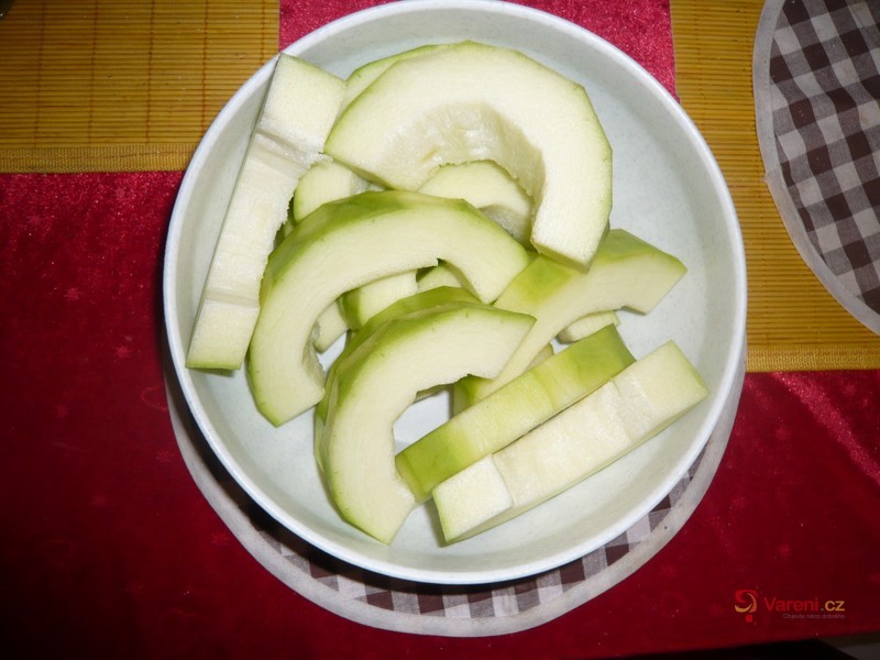 Cuketové bramboráky  se špenátem a hermelínem - fotografie 2