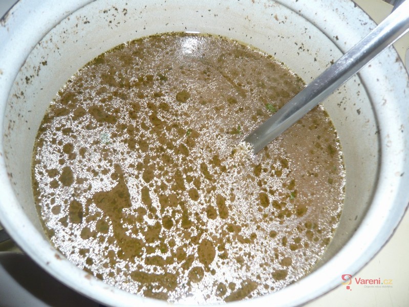 Houbová polévka - fotografie 2