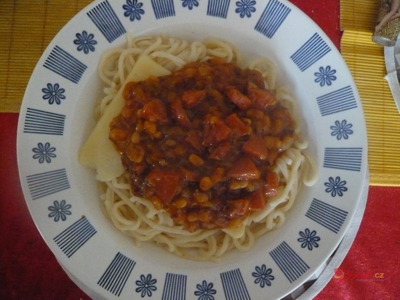 Směs na těstoviny s cuketou - fotografie 4