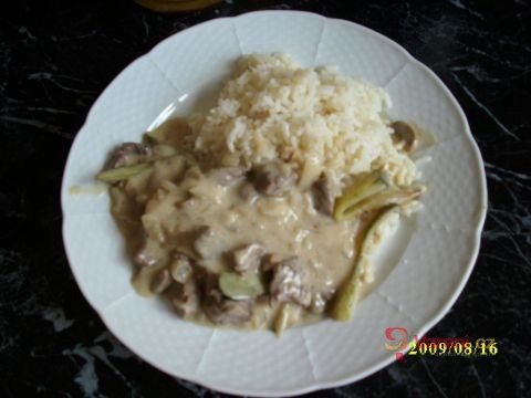 Hovězí Stroganov - fotografie 2