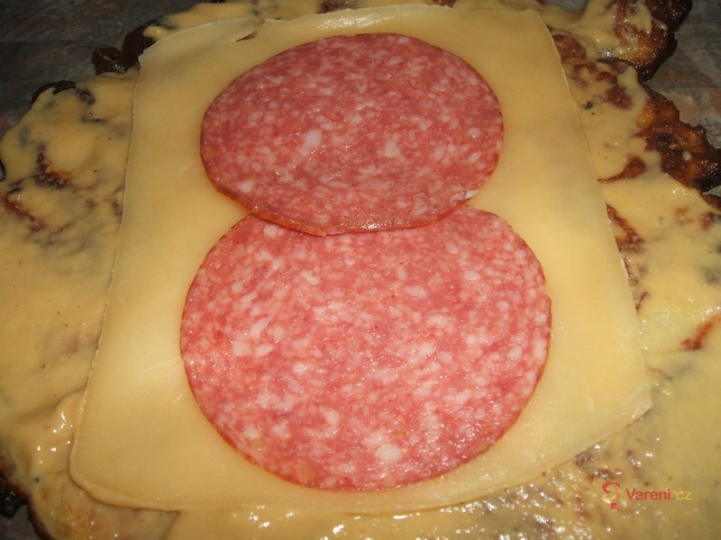 Palačinky plněné šunkou a sýrem - fotografie 5