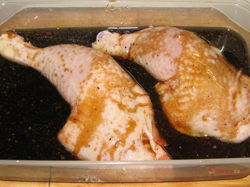 Kuřecí stehýnka na medu - fotografie 3