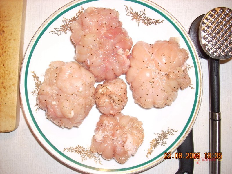 Kuřecí rolka se sýrem - fotografie 4