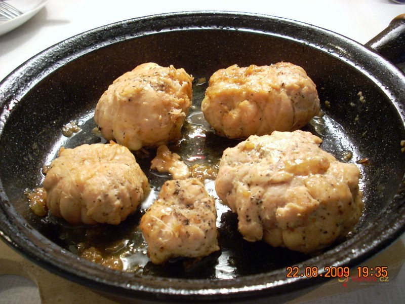 Kuřecí rolka se sýrem - fotografie 5