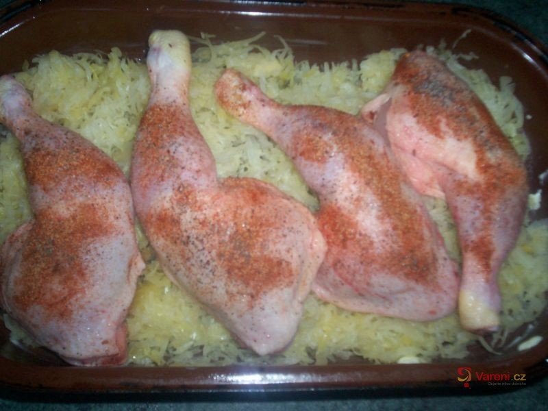 Kuře na zelí - fotografie 4