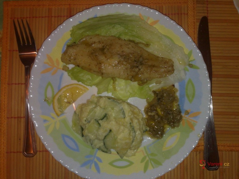 Treska s česnekem a cibulí - fotografie 2