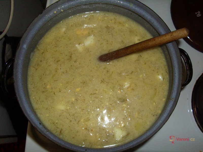 Bílá zelňačka s koprem podle Míry - fotografie 4