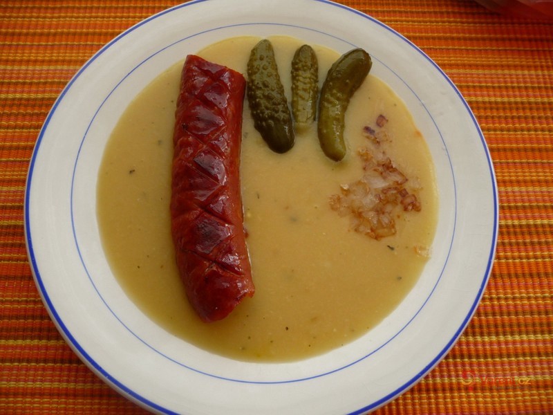 Rychlá hrachová kaše - fotografie 5