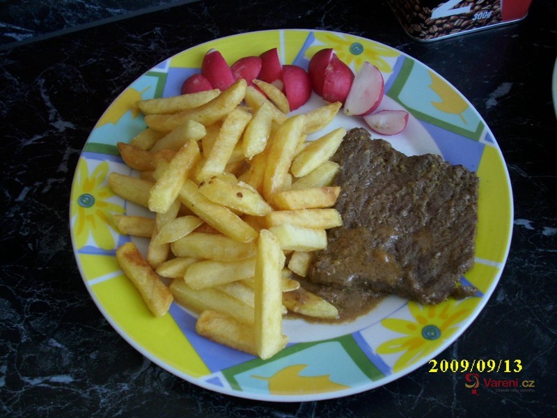 Hovězí dušené na hořčici - fotografie 3