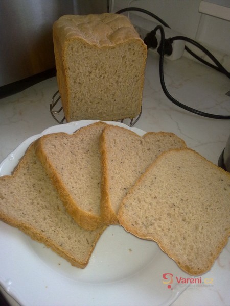 Domácí žitný chléb z pekárny