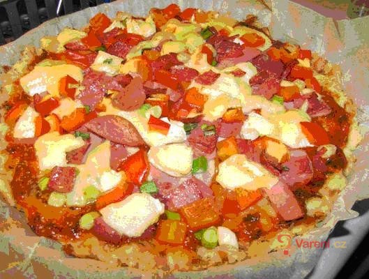 Rohlíková pizza