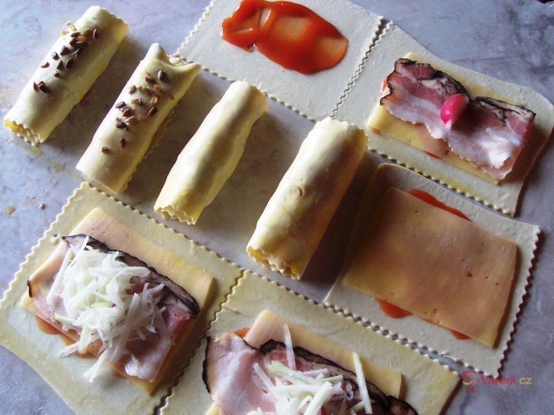 Slané roládky - fotografie 2