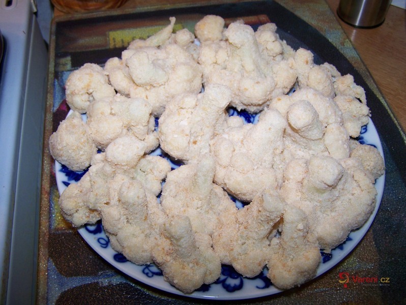 Smažený květák - fotografie 5