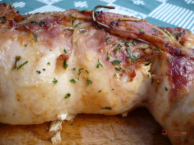 Plněná kuřecí roláda - fotografie 2