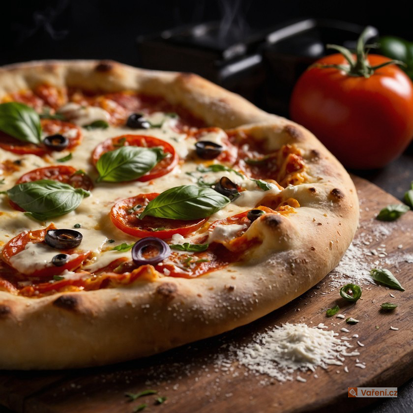 Bezlepkové těsto na pizzu