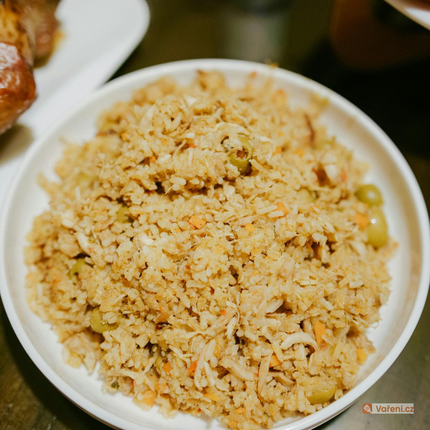 Rychlé rizoto ze zbytku kuřete