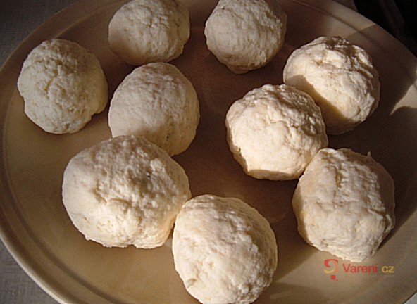 Smažené tvarohové knedlíky - fotografie 3