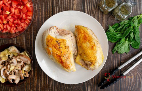 Krůtí prsíčka na houbách