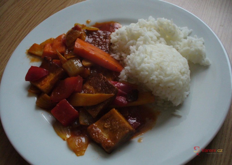 Tofu se zeleninou