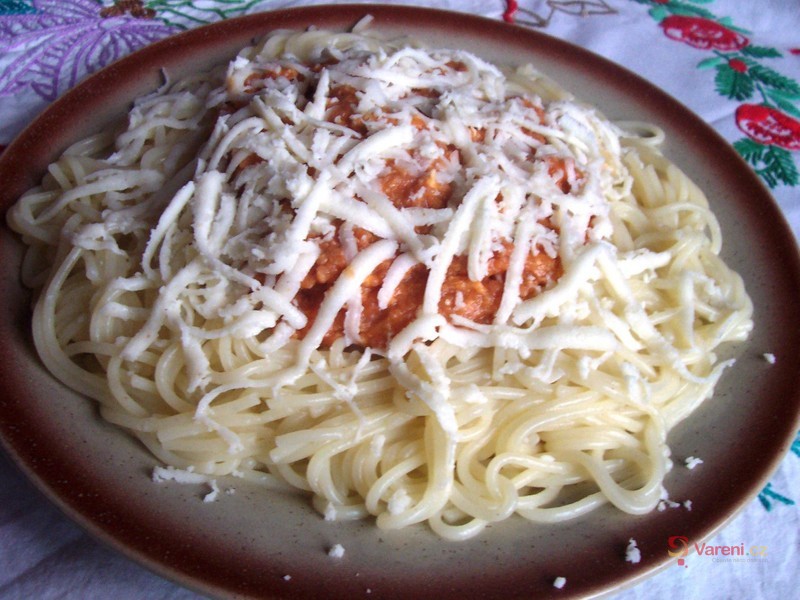 Jednoduché špagety