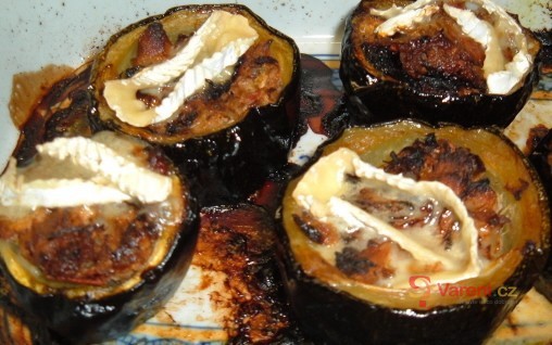 Cuketové kroužky plněné zeleninou a masem - fotografie 5