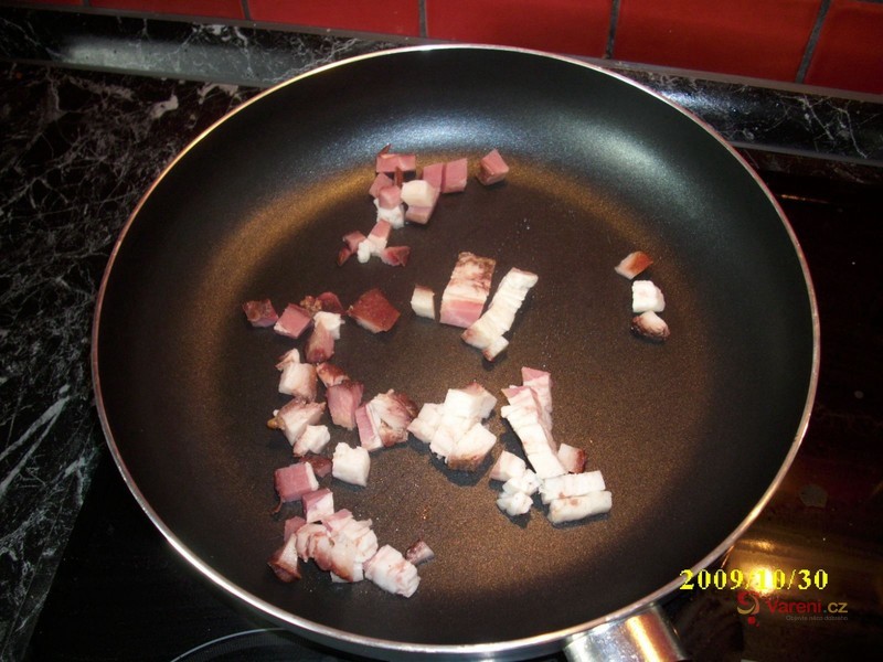 Špagety se slaninou - fotografie 2