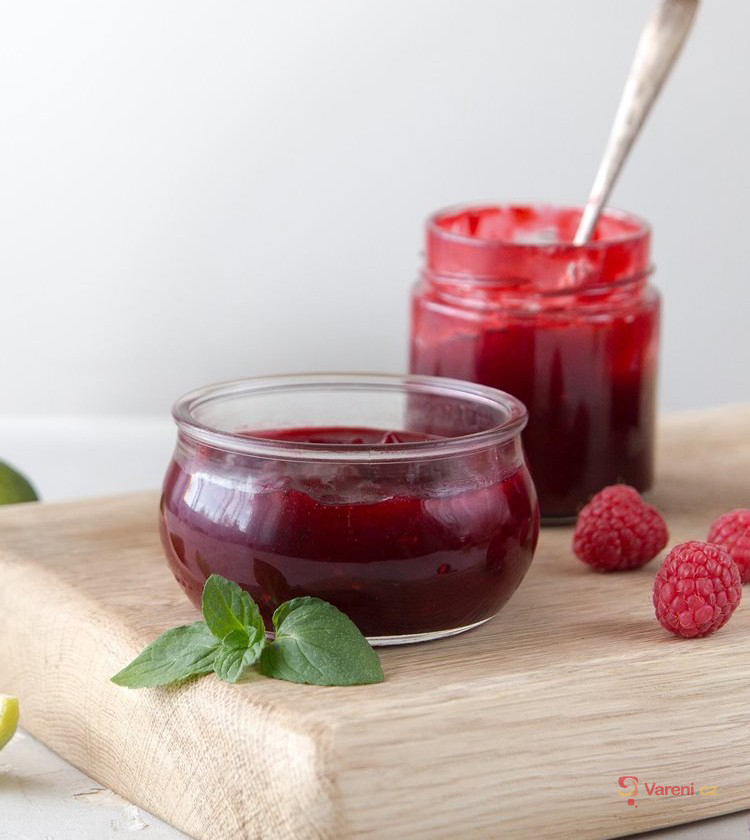 Rybízovo-borůvkový džem