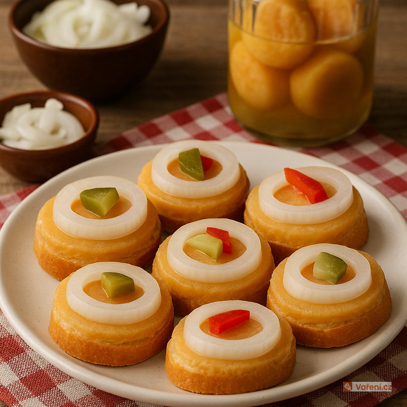 Tvarůžkové jednohubky