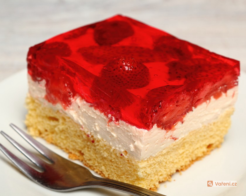 Piškotový dort s mascarpone