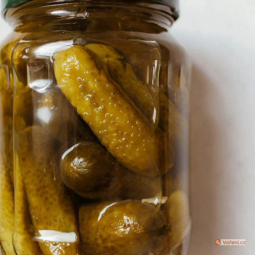Nakládané znojemské okurky