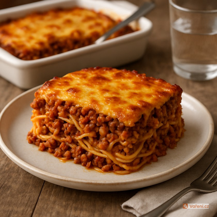 Zapečené špagety