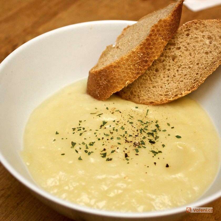 Francouzká pórková polévka