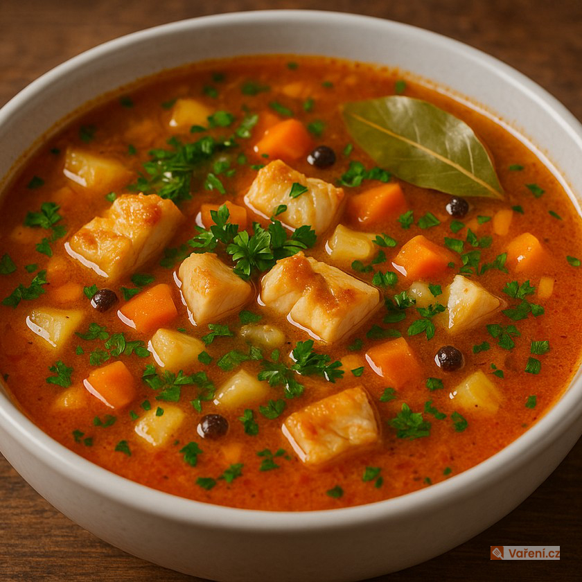 Krnovská rybí polévka