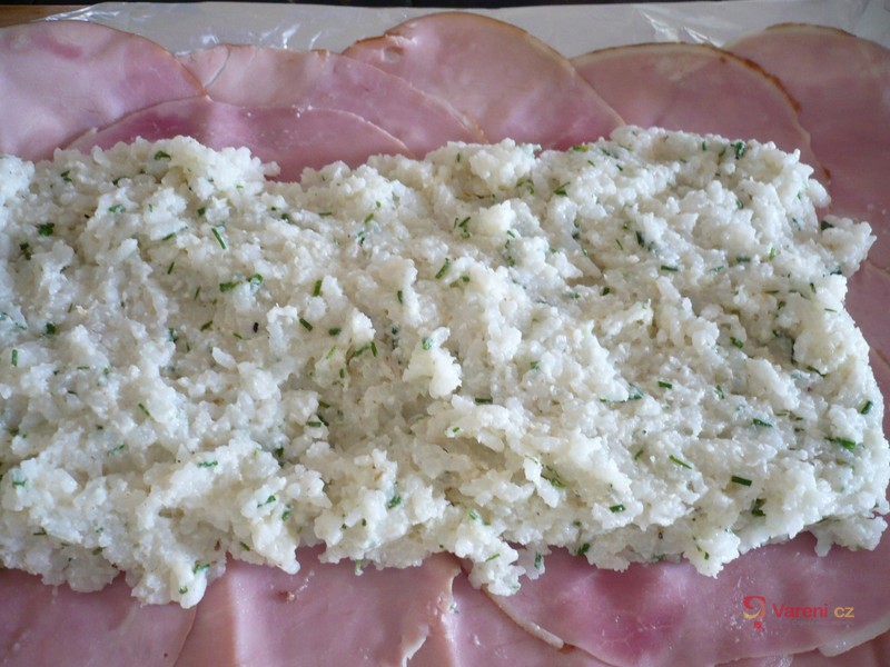 Šunkové roládky na způsob sushi - fotografie 2