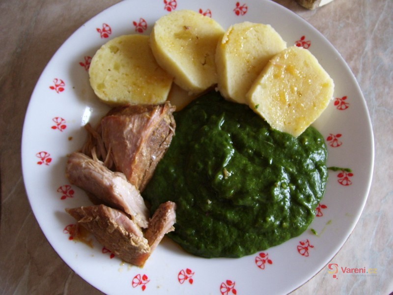 Dušený špenát - fotografie 2