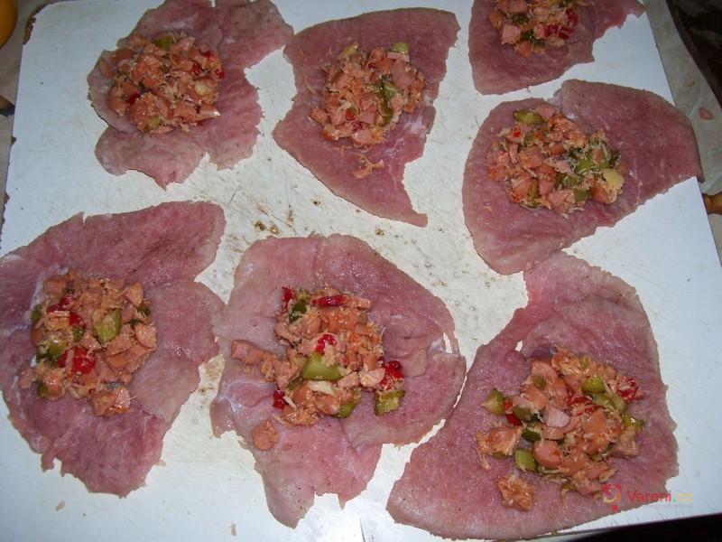 Vepřové závitky z kýty - fotografie 4