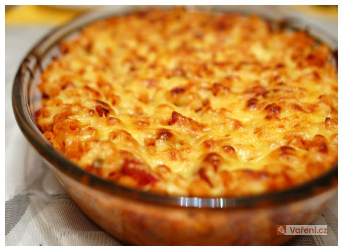 Italské zapečené makarony