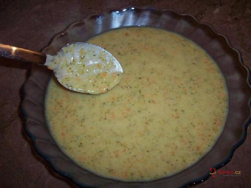 Brokolicová polévka s mrkví - fotografie 2