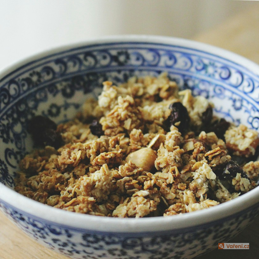 Domácí pečené müsli