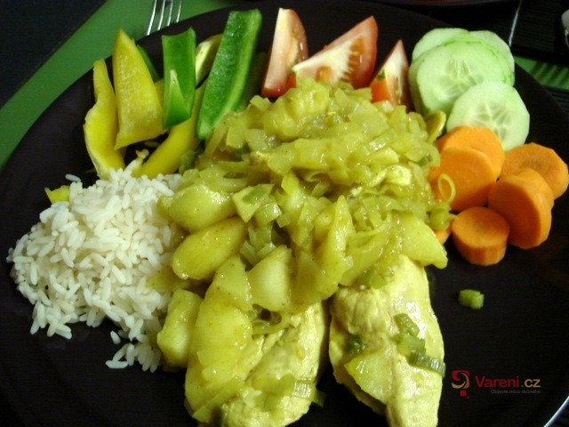 Maso s jablky - fotografie 2