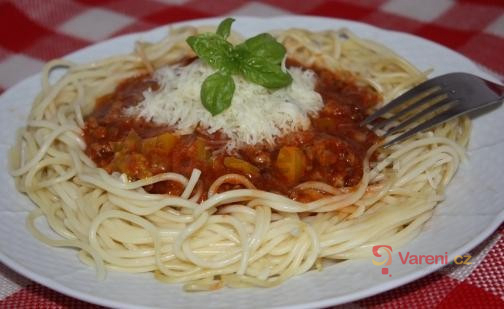 Rychlé boloňské špagety
