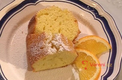 Tvarohový koláč s pomerančovou příchutí - fotografie 2