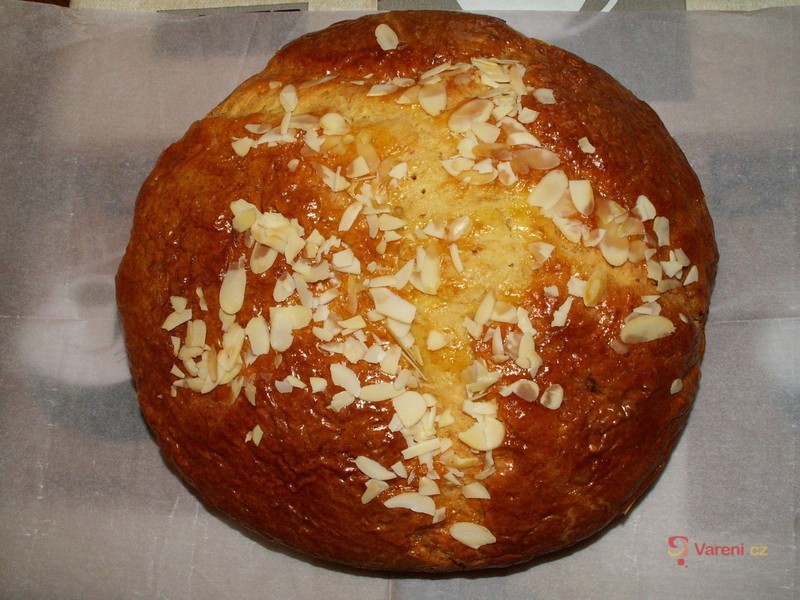 Staročeský tvarohový mazanec - fotografie 2