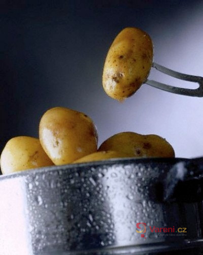 Zapečené plněné brambory