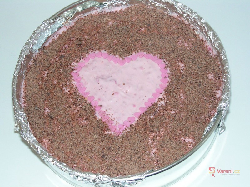 Tvarohový nepečený dort - fotografie 2