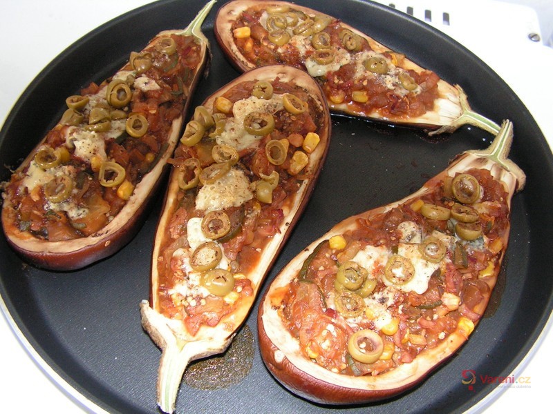 Lilky plněné žampiony - fotografie 2